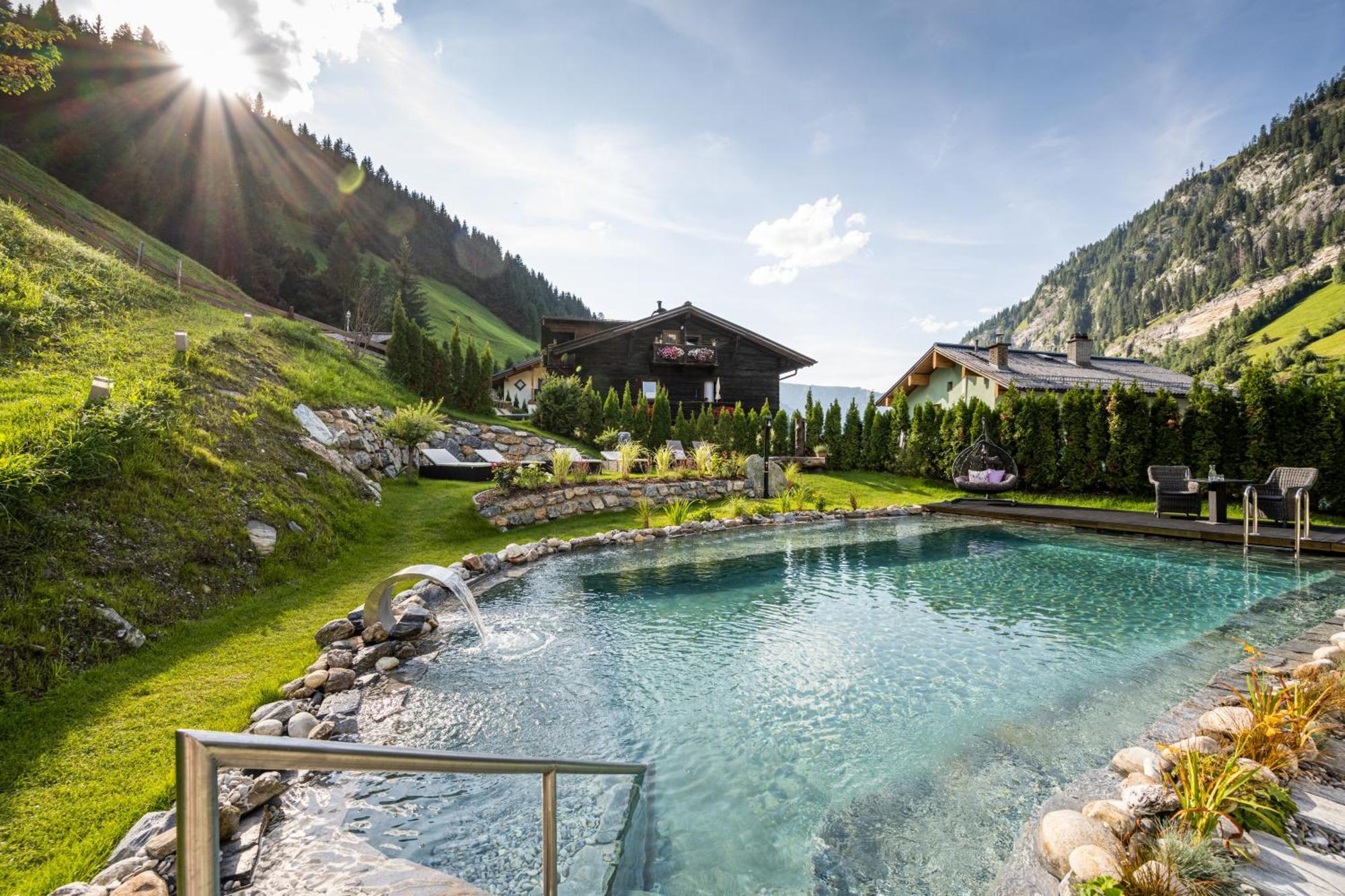 Naturhotel Huettenwirt Im Grossarltal Хютчлаг Экстерьер фото